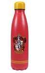 OFFICIAL HARRY POTTER GRYFFINDOR METAL PREMIUM WATER DRINKS BOTTLE