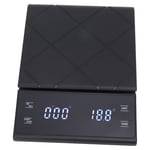 3kg 0.1g Coffee Scale Waterproof Touch Type Food Digital Scale With Timer For