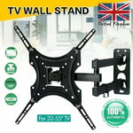 TV Wall Bracket Tilt Swivel Mount For 17 22 28 20 32 37 40 42 43 50 55 Inch