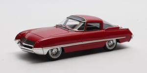 MATRIX SCALE MODELS - Voiture Concept car de 1962 couleur rouge métallisé - F...