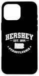 Coque pour iPhone 16 Pro Max Pennsylvanie Hershey Est. 1894 États-Unis Amérique