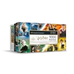 Trefl Prime UFT : Harry Potter, The Houses of Hogwarts-9000 Pièces, Grand Puzzle, Carton Le Plus épais, Bio, ÉCO, Loisir pour Les Adultes et Les Enfants à partir de 12 Ans, 81023, Multicolour