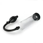 Penis Pump Enlarger Extender Developer 7.5 Inch Clear Pump Vacuum Stretcher LUBE