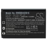 vhbw Batterie compatible avec Medion 20 MP Superzoom P44029, MD86929 appareil photo (1800mAh, 3,7V, Li-ion)