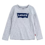 Levi's Kids l/s Batwing Tee Girls, Grey, 6 Years