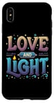 Coque pour iPhone XS Max Célébration des fêtes de Hanoukka Love and Light