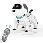 Fjärrstyrd Robot Hund Leksak Rc Stunt Hund Robot Leksak För Barn Interaktiv & Smart Dansande Robot Elektronisk Husdjursleksak