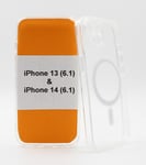 TPU skal för trådlös laddning iPhone 13/14 (Clear)