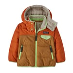 Patagonia Baby Reversible Tribbles Hoody - Doudoune enfant Nest Brown 3 ans