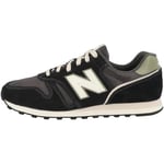 New Balance Men's 373 Sneaker, Black (1), 7.5 UK