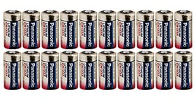 Panasonic CR123A - 3V Lithium Battery - Pack of 20 Bulk Batteries