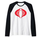 G.I. Joe Retro Silhouette Cobra Logo Raglan Baseball Tee