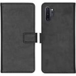 Coque pour Samsung Galaxy Note 10 Plus Portefeuille Etui Housse Noir iMoshion - Protection - Mixte