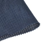 Navy Blue Speaker Mesh Grill Stereo Fabric Dustproof 50cm x 160cm 20" x 63"