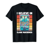 Claw Crane Machine Arcade Gamer Vending Machine Claws T-Shirt