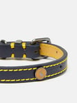 Joules Navy Leather Collar L - Medium