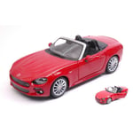 [FR] Burago FIAT 124 SPIDER 2016 RED 1:24 - BU21083R