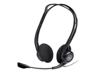 Logitech Pc Headset 960 Usb - Headset - På Øret - Kabling