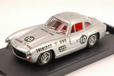 Mercedes 300 Sl #10 2nd National Havana 1957 M.Bolanos 1:43 Model Bang