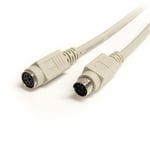 StarTech 6 ft PS/2 Keyboard or Mouse Extension Cable - M/F - tastatur- / muskabel - 1.8 m