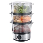 Russell Hobbs Food Collection Stainless Steel 3 Tier Food Steamer