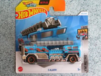 Hot Wheels H4L 125 5 ALARM blue fire engine 2024 125/250 L Case