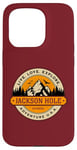 iPhone 15 Pro Jackson Hole Wyoming Adventure USA Vintage Style Design Case