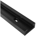 Insma - 1pc T-track T-slot Mitre Track Jig t Vis Fixation Slot 19x9.5mm Pour Table L.600mm Noir Rail à onglet en t pour scie à table défonceuse et