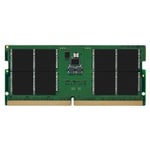 Kingston Technology ValueRAM 32GB 5600MT/s DDR5 Non-ECC CL46 SODIMM (Kit de 2) 1Rx8 KVR56S46BS8K2-32 Mémoire d’Ordinateur Portable