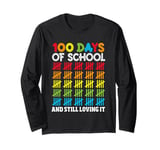 100 Days Of School And Still Loving It Funny Boys Kids 100Th Long Sleeve T-Shirt