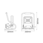 LEDVANCE Worklight R-Stand LED-valonheitin 30 W