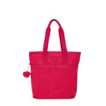 Kipling HANIFA Large Tote With Laptop Compartment - Confetti Pink RRP £88
