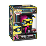 ✴️ Funko pop 371 Harley Quinn - Figurine Batman DC Comics Black Ligh Glow ✴️