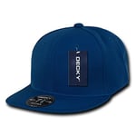 Decky Retro Fitted Caps Head Wear - Royal, Size 23