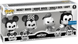 Figurine Funko Pop - Mickey Mouse [Disney] - Mickey / Minnie Mouse / Donald Duck / Dingo - Pack (73787)