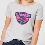 Jurassic Park Clever Girls Inherit The Earth Women's T-Shirt - Grey - XS - Grey