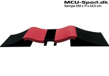 Mcu-Sport Skate Double Wave Ramp Set 330 X 71 X 34,5 Cm