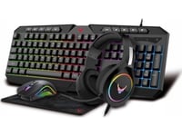 Varr Varr Gaming 4In1 Set 03 (Mouse/Mousepad/Headset/Keyboard) Rgb Rainbow [45590]