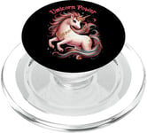 Cute Girl's Magical Unicorn Power PopSockets PopGrip for MagSafe