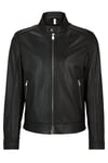 H Mansell Leather Jacket Black Men