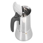 (6 Cup) Stainless Steel Maker Stainless Steel Moka Pot