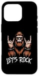 Coque pour iPhone 16 Pro Let's Rock Sasquatch Bigfoot