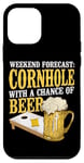 iPhone 12 mini Cornhole Team Bean Bag Player Champ Beer Weekend Forecast: Case