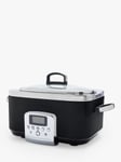 GreenPan Slow Cooker, 5.6L, Gloss Black