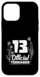 Coque pour iPhone 12 mini 13e anniversaire 13 ans officiel pour adolescent