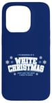 iPhone 15 Pro Dreaming Of A White Christmas Lyric Bing Crosby Case