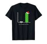 Christmas Carol Bar Graph Fun Math Holiday T-Shirt