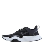 NIKE Women's SuperRep Go 2 Chaussure, Noir/Blanc/Gris foncé, Taille 36.5 EU (3.5 UK)