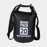 Ocean Pack Drybag / sjösäck Pack, 20 liter, svart
