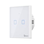 Smart Switch WiFi+RF 433 med støtte for to kanaler